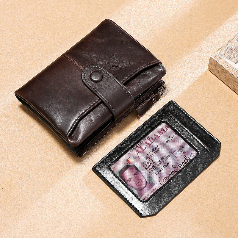 Cowhide Men's Wallet