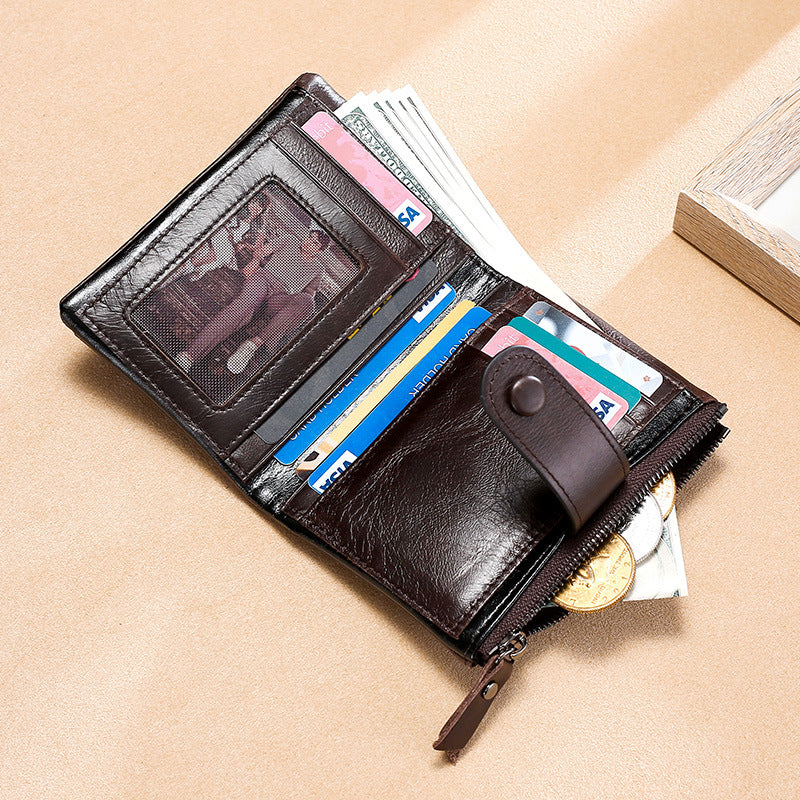 Cowhide Men's Wallet