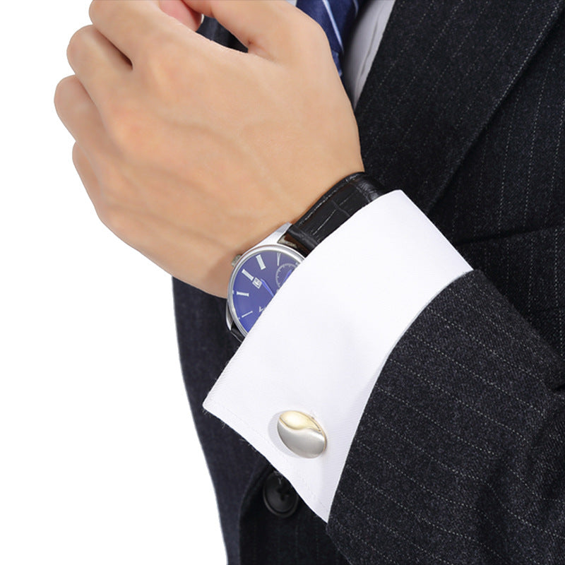 Electroplating Men's Cufflinks